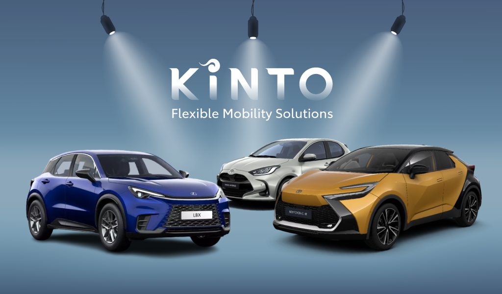 Guida senza pensieri. Scegli KINTO ONE.