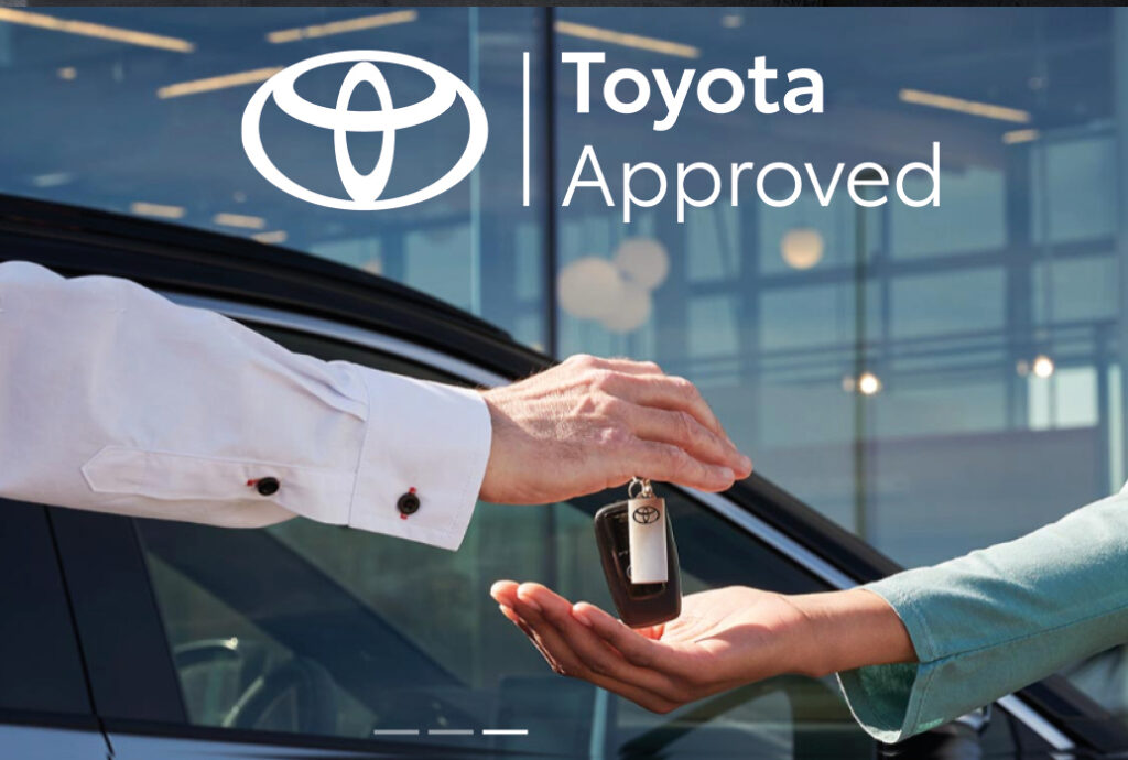 USATO CERTIFICATO TOYOTA APPROVED 1 toyota approved