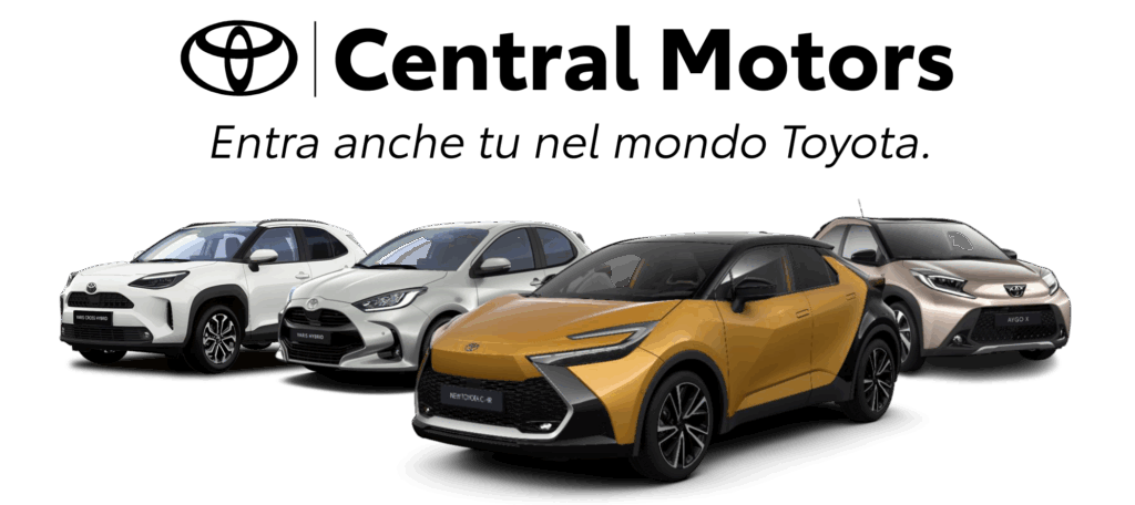 Vivi l'emozione di guidare una Toyota. Se la provi t'innamori e non scendi più! 1 IMAGE PER FORM
