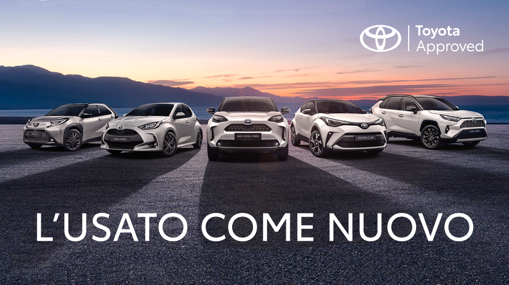 USATO CERTIFICATO TOYOTA APPROVED